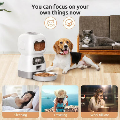 Automatic Pet Feeder Dispenser