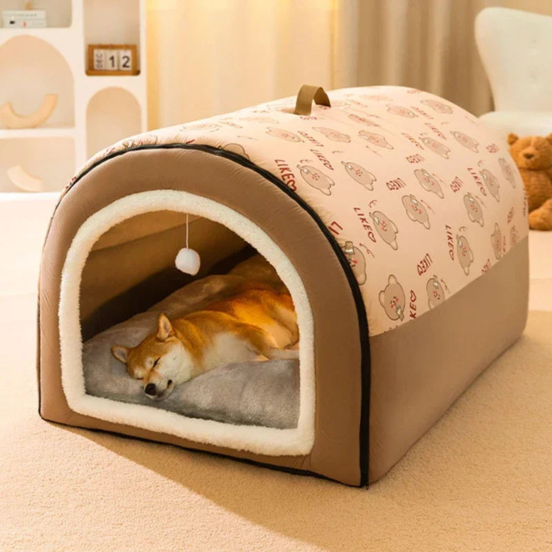 Warm Winter Dog Kennel