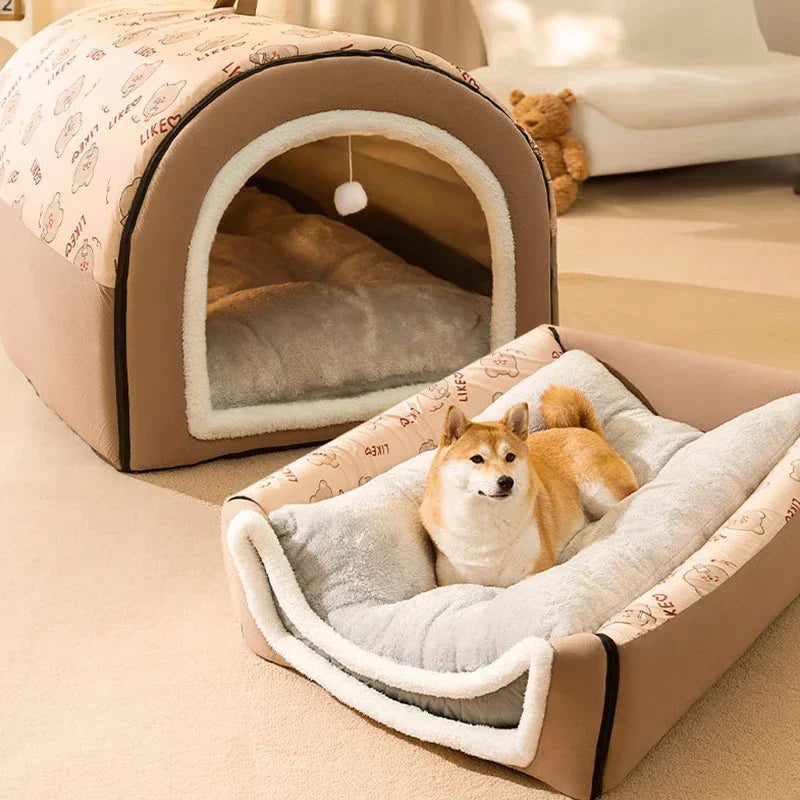 Warm Winter Dog Kennel